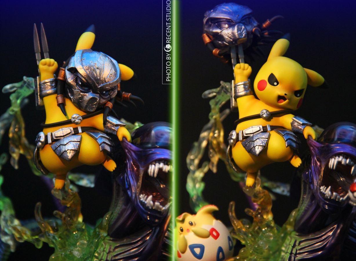 Predator Pikachu vs Aliens