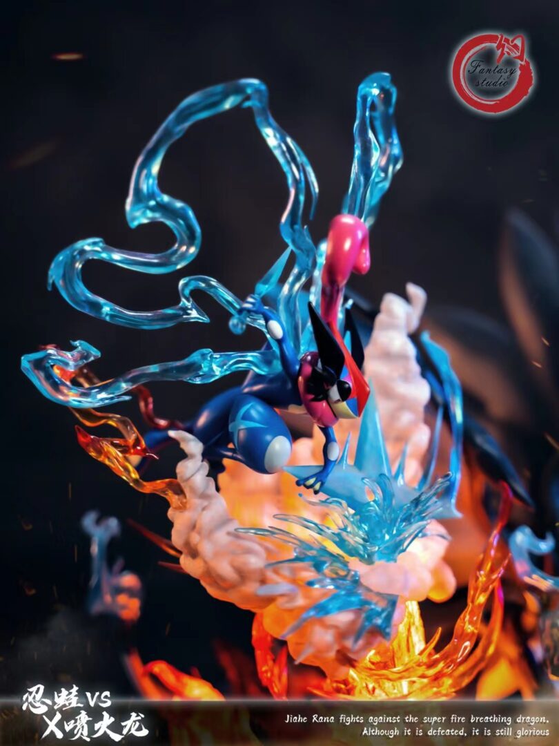 MEGA Charizard X VS Greninja - Pokemon