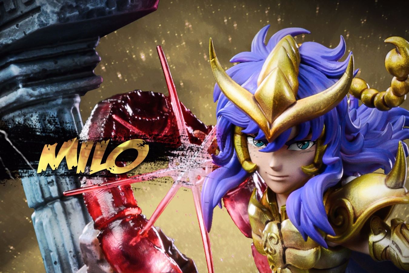 Leo Aiolia / Scorpio Milo / Capricorn Shura – Saint Seiya