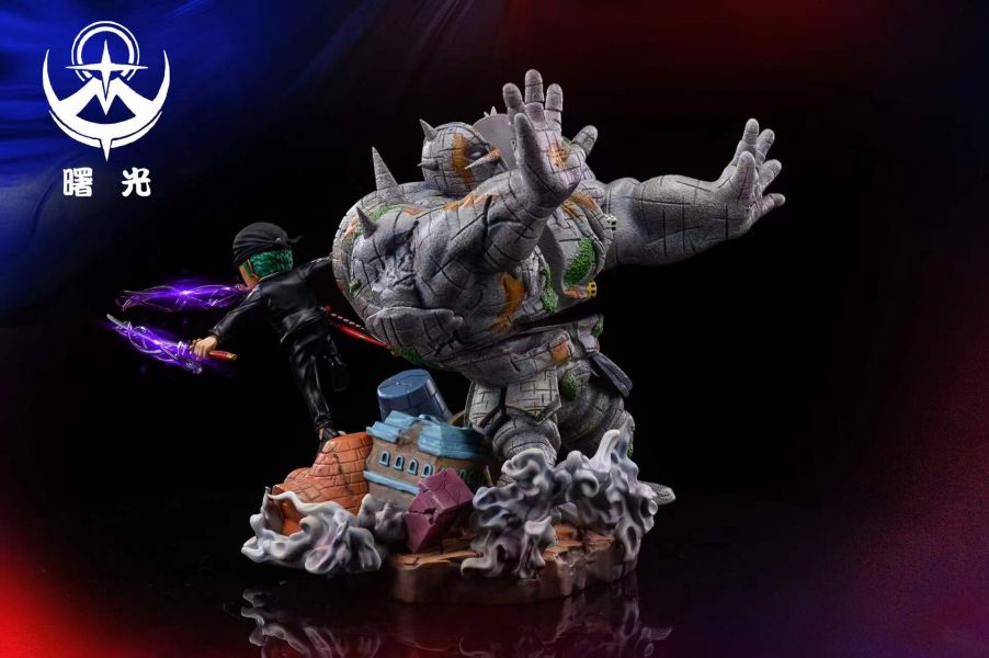 Dressrosa Zoro vs Pika - One Piece