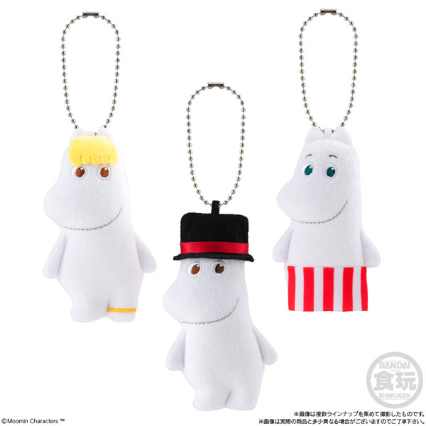 Moomin FuwaFuwa Mascot 12Pack BOX (CANDY TOY)