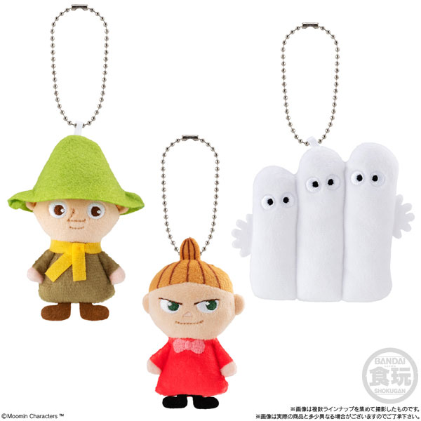Moomin FuwaFuwa Mascot 12Pack BOX (CANDY TOY)