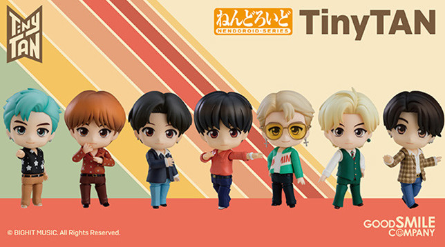 TinyTAN - Nendoroid RM, Jin, SUGA, j-hope, Jimin, V & Jung Kook