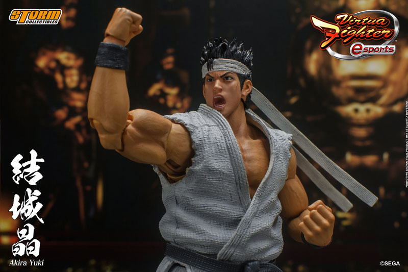 Virtua Fighter eSports Action Figure Akira Yuki