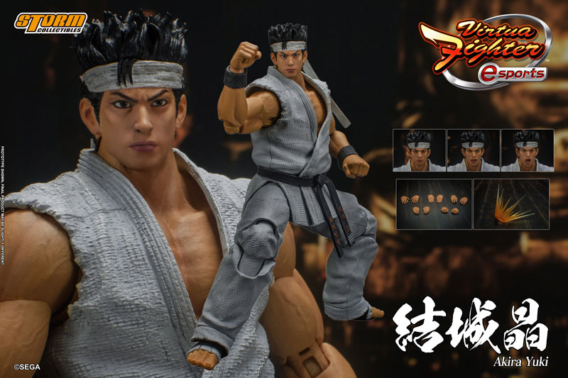 Virtua Fighter eSports Action Figure Akira Yuki