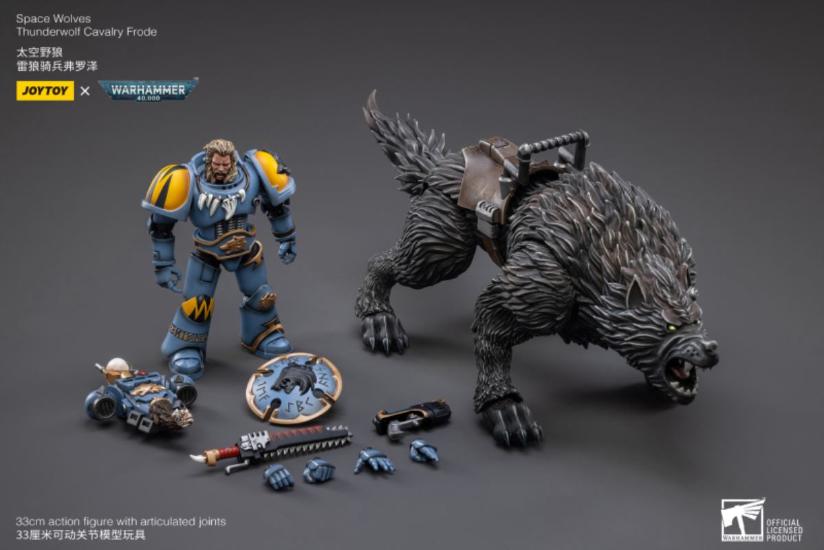 Warhammer 40000 Space Wolf Thunder Wolf Cavalry