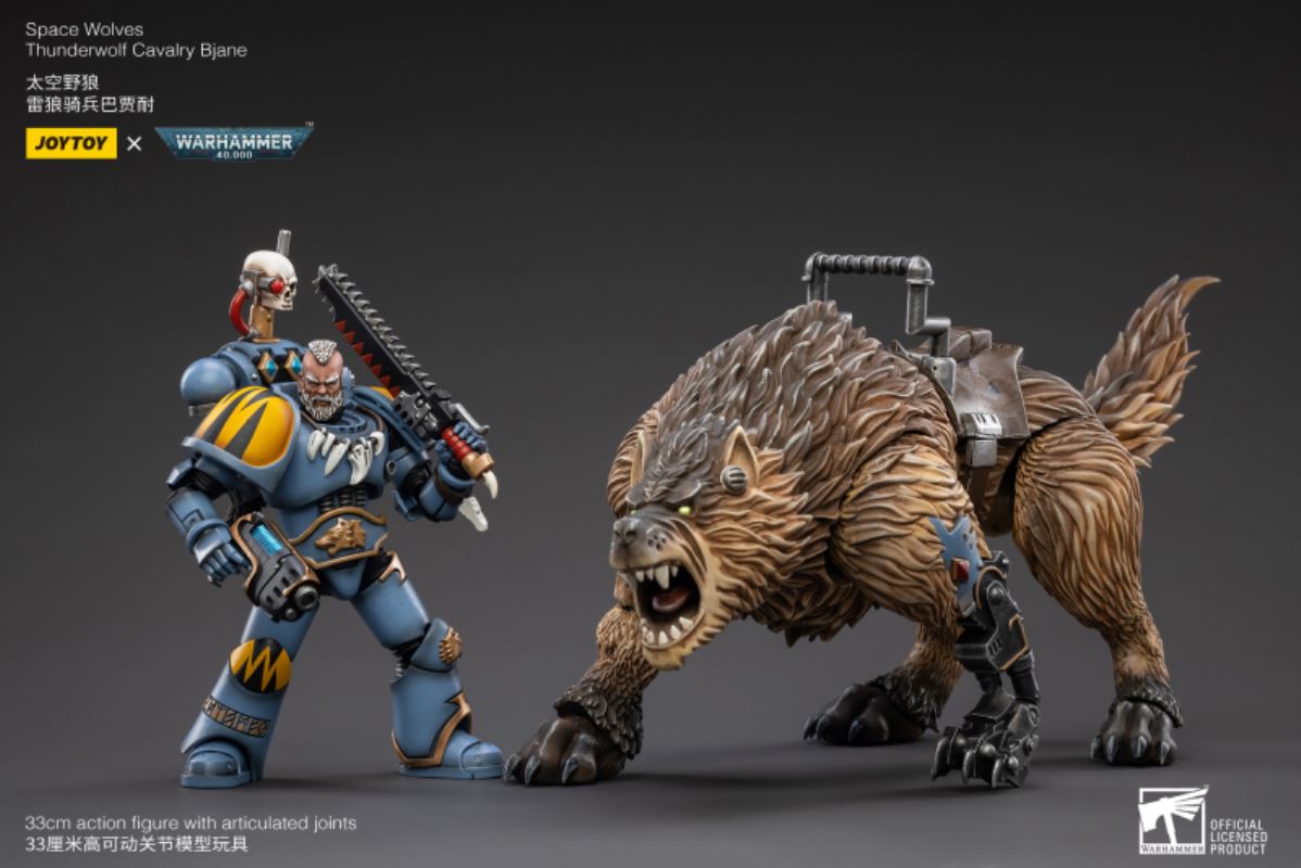 Warhammer 40000 Space Wolf Thunder Wolf Cavalry