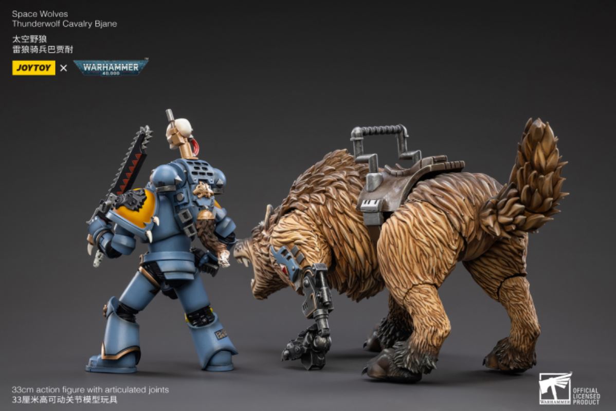 Warhammer 40000 Space Wolf Thunder Wolf Cavalry