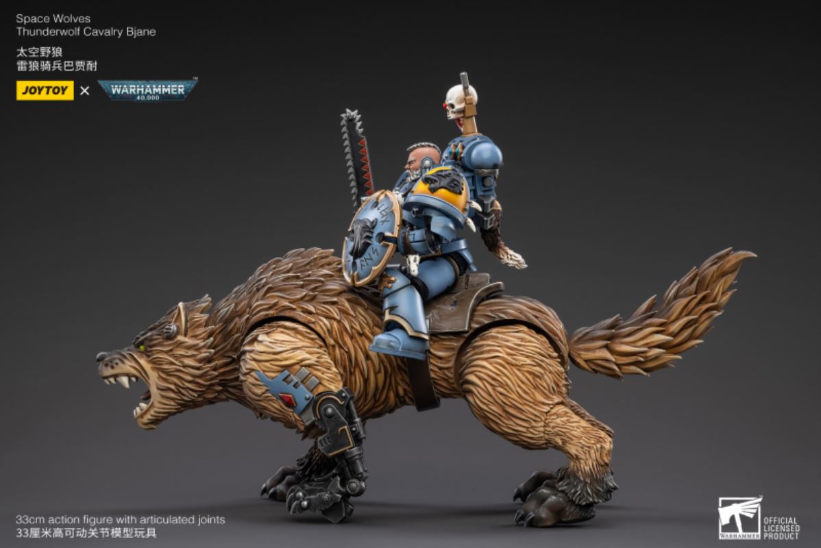 Warhammer 40000 Space Wolf Thunder Wolf Cavalry