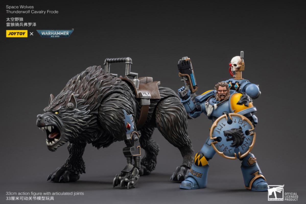 Warhammer 40000 Space Wolf Thunder Wolf Cavalry
