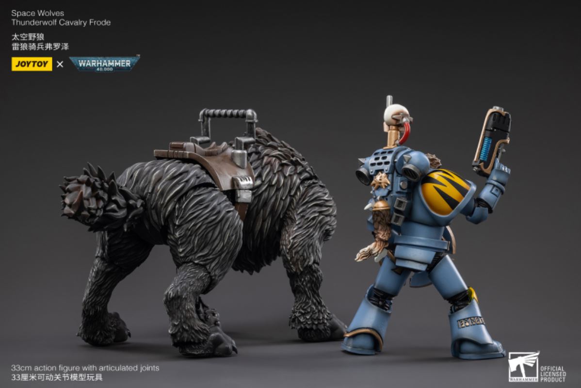 Warhammer 40000 Space Wolf Thunder Wolf Cavalry