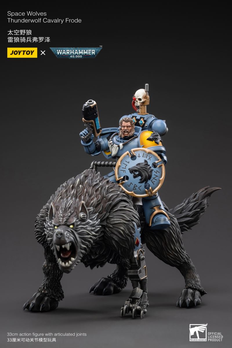Warhammer 40000 Space Wolf Thunder Wolf Cavalry