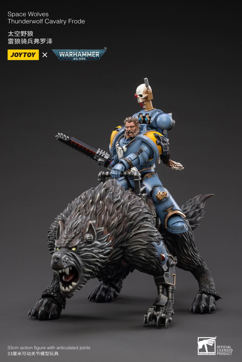 Warhammer 40000 Space Wolf Thunder Wolf Cavalry