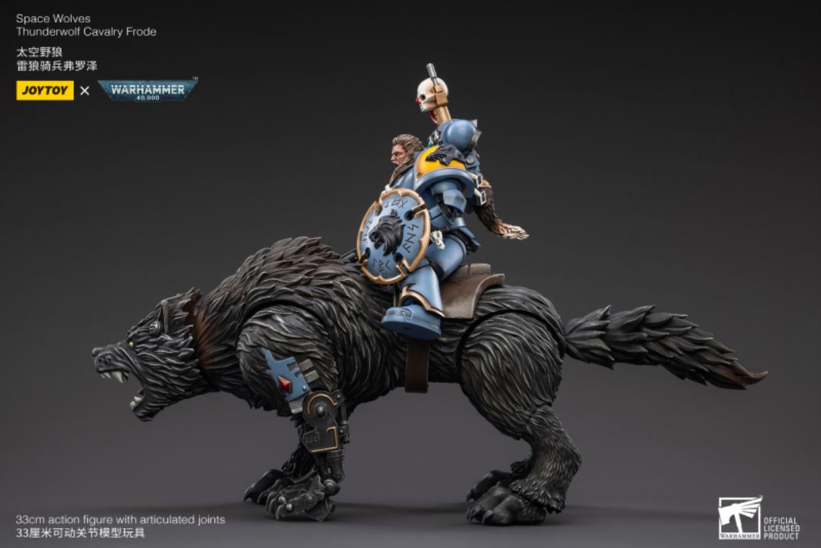 Warhammer 40000 Space Wolf Thunder Wolf Cavalry
