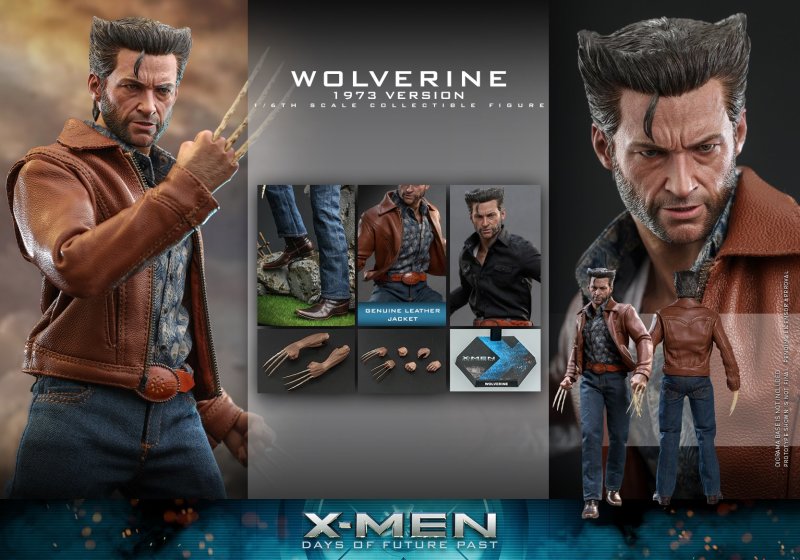 X-MEN: DAYS OF FUTURE PAST WOLVERINE (1973 VERSION) DELUXE VERSION 1/6