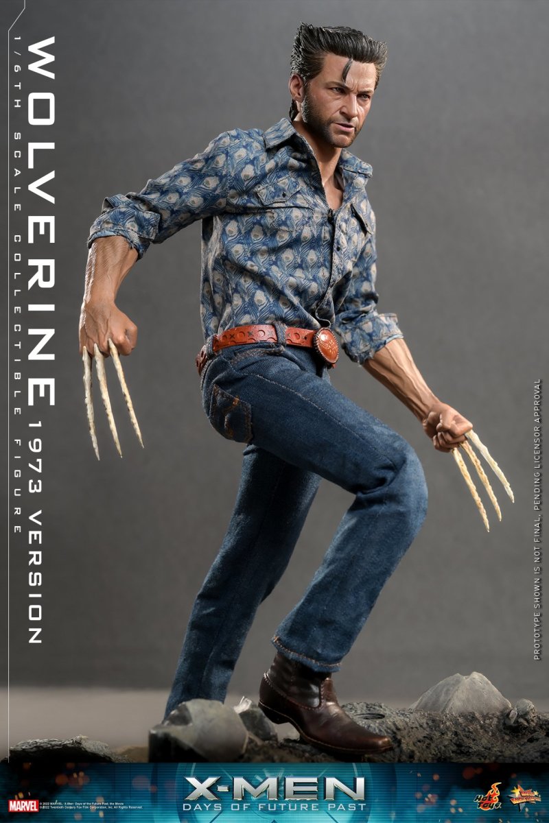 X-MEN: DAYS OF FUTURE PAST WOLVERINE (1973 VERSION) DELUXE VERSION 1/6