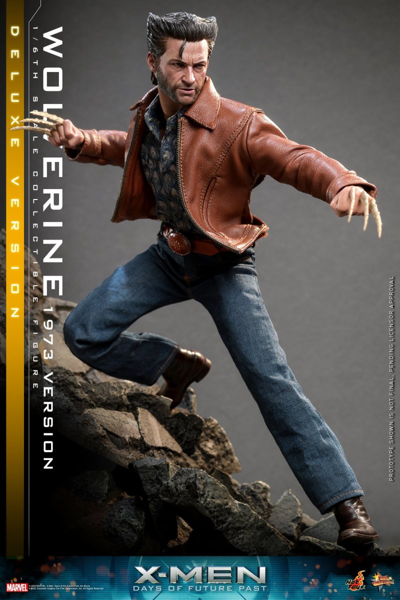 X-MEN: DAYS OF FUTURE PAST WOLVERINE (1973 VERSION) DELUXE VERSION 1/6