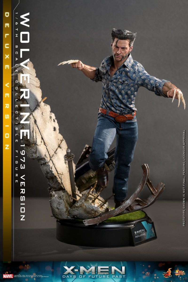X-MEN: DAYS OF FUTURE PAST WOLVERINE (1973 VERSION) DELUXE VERSION 1/6