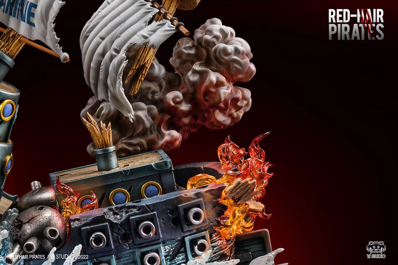 Shanks Crew with Boat – One Piece