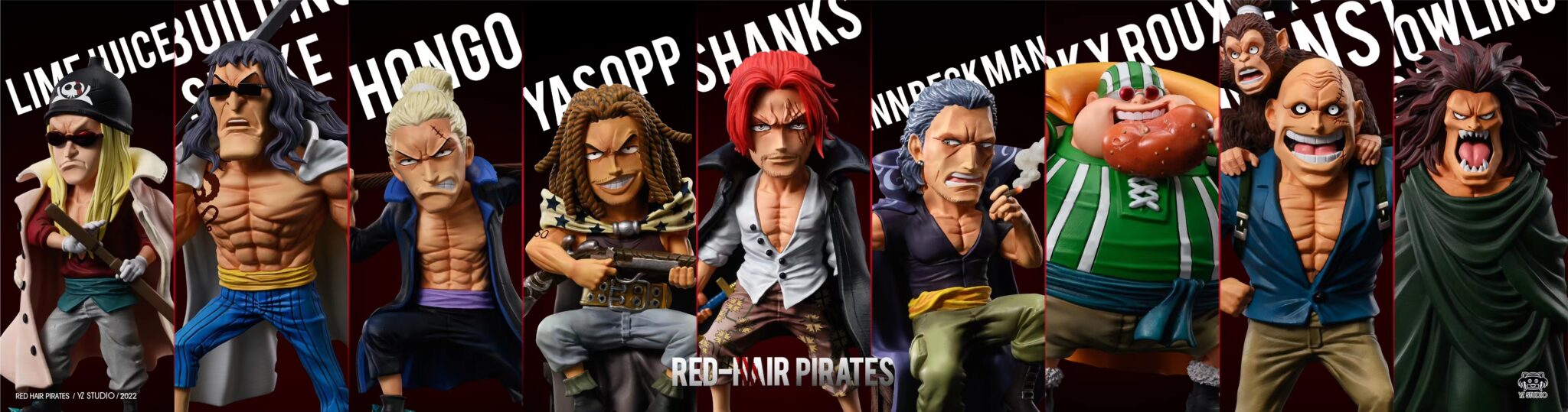 Shanks Crew with Boat – One Piece
