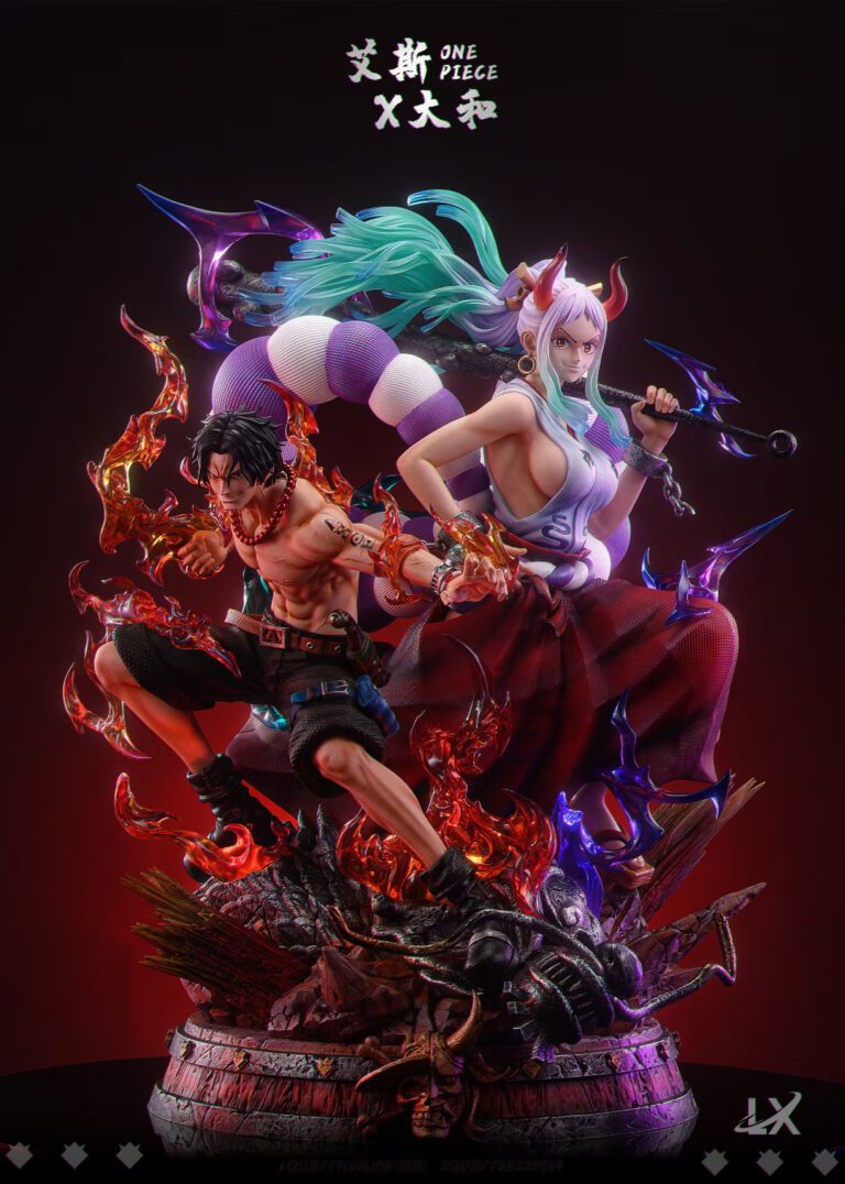 Yamato & Portgas D. Ace with LED - ONE PIECE 1/5