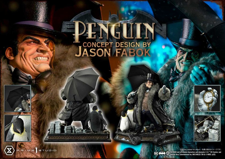 THE PENGUIN CONCEPT DESIGN BY JASON FABOK (DC COMICS) MMDC-56
