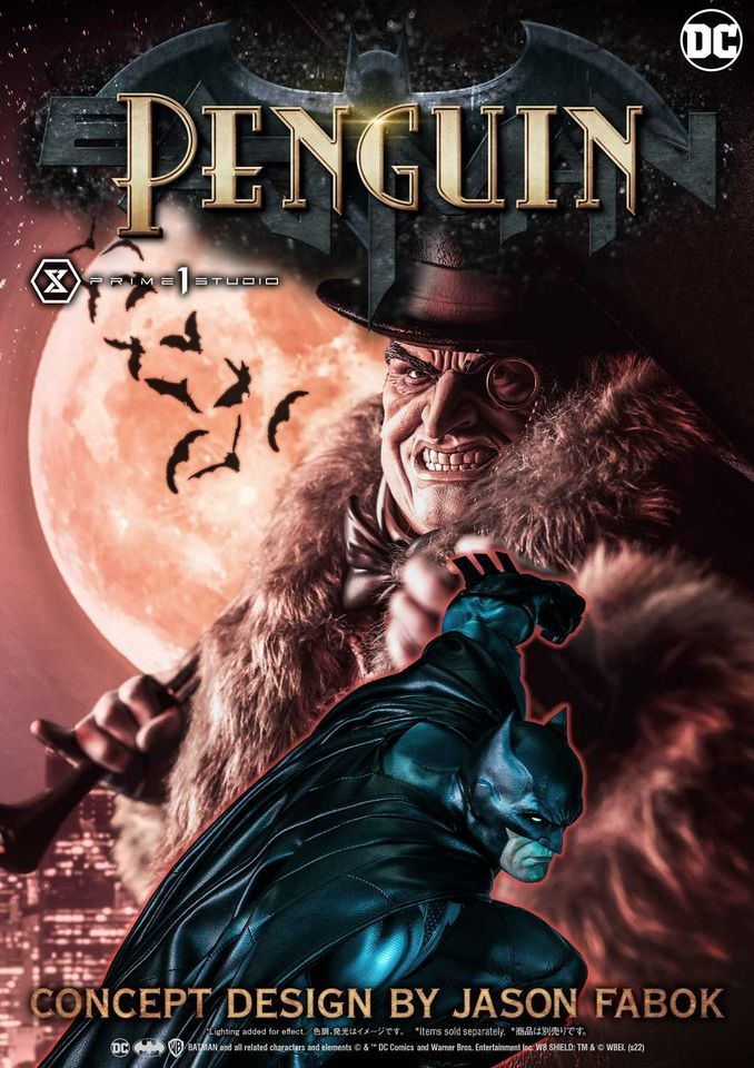 THE PENGUIN CONCEPT DESIGN BY JASON FABOK (DC COMICS) MMDC-56