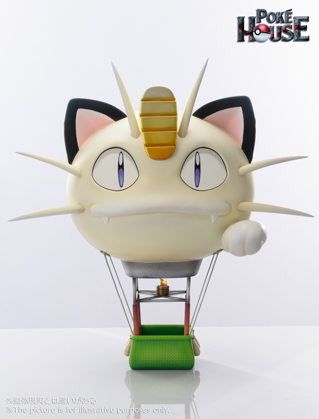 Meowth Hot Air Balloon with Jessie & James  - Pokemon