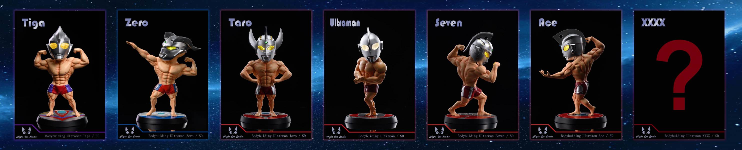 Muscle Ultraman Seven & Ultrman Ace