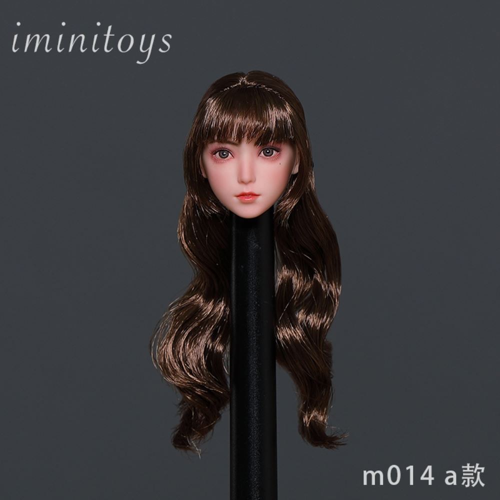 Lolita girl beauty head sculpture (M014) 1/6