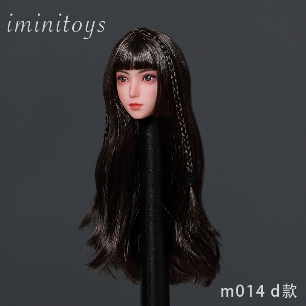 Lolita girl beauty head sculpture (M014) 1/6