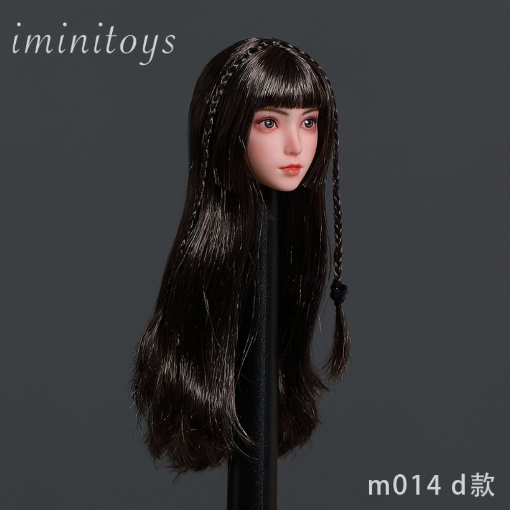 Lolita girl beauty head sculpture (M014) 1/6