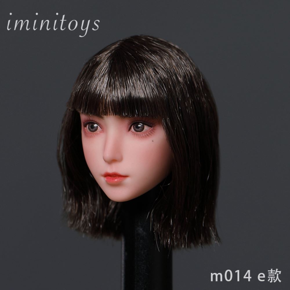 Lolita girl beauty head sculpture (M014) 1/6