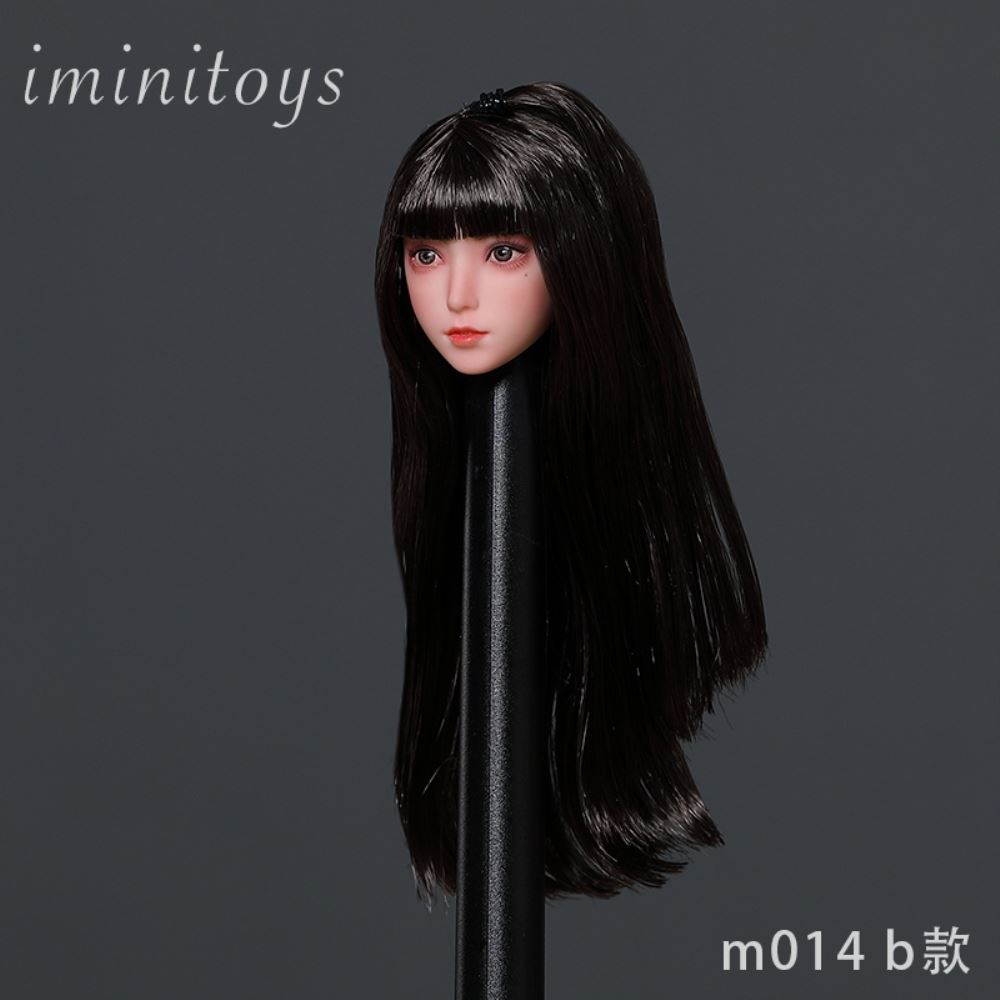 Lolita girl beauty head sculpture (M014) 1/6