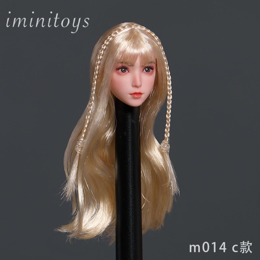 Lolita girl beauty head sculpture (M014) 1/6