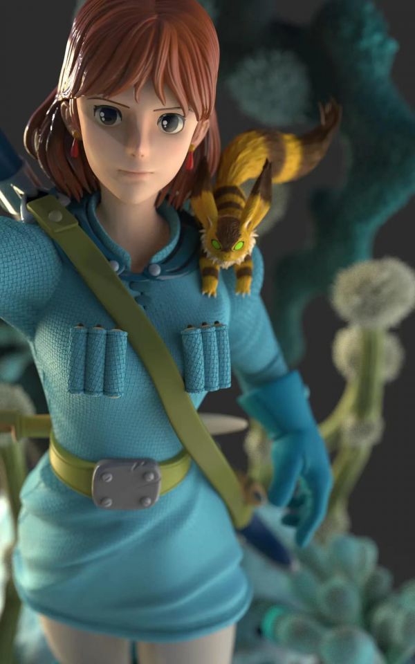 Hayao Miyazaki series Nausicaa of the Valley of the Wind 1/4
