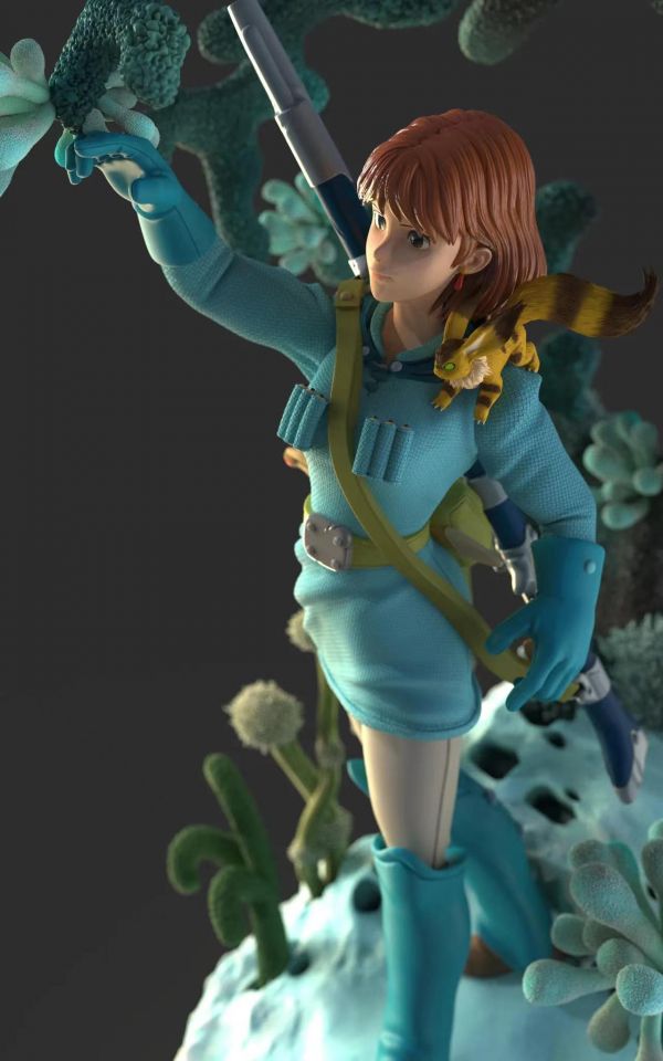 Hayao Miyazaki series Nausicaa of the Valley of the Wind 1/4