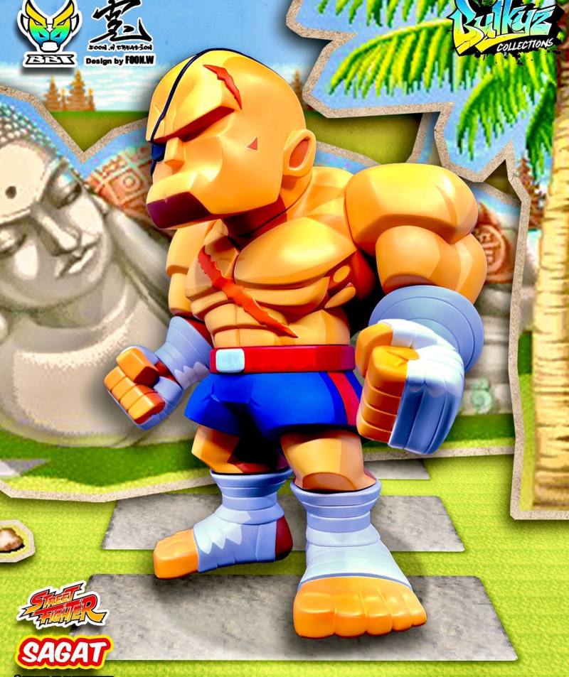 Street Fighter Bulkyz Collection Action Figure Sagat