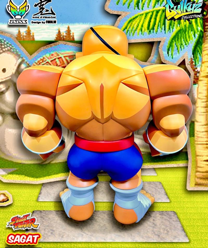Street Fighter Bulkyz Collection Action Figure Sagat