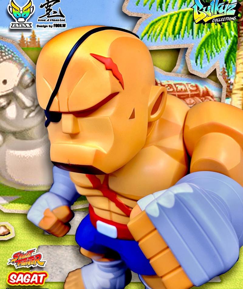 Street Fighter Bulkyz Collection Action Figure Sagat