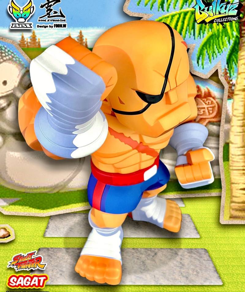 Street Fighter Bulkyz Collection Action Figure Sagat