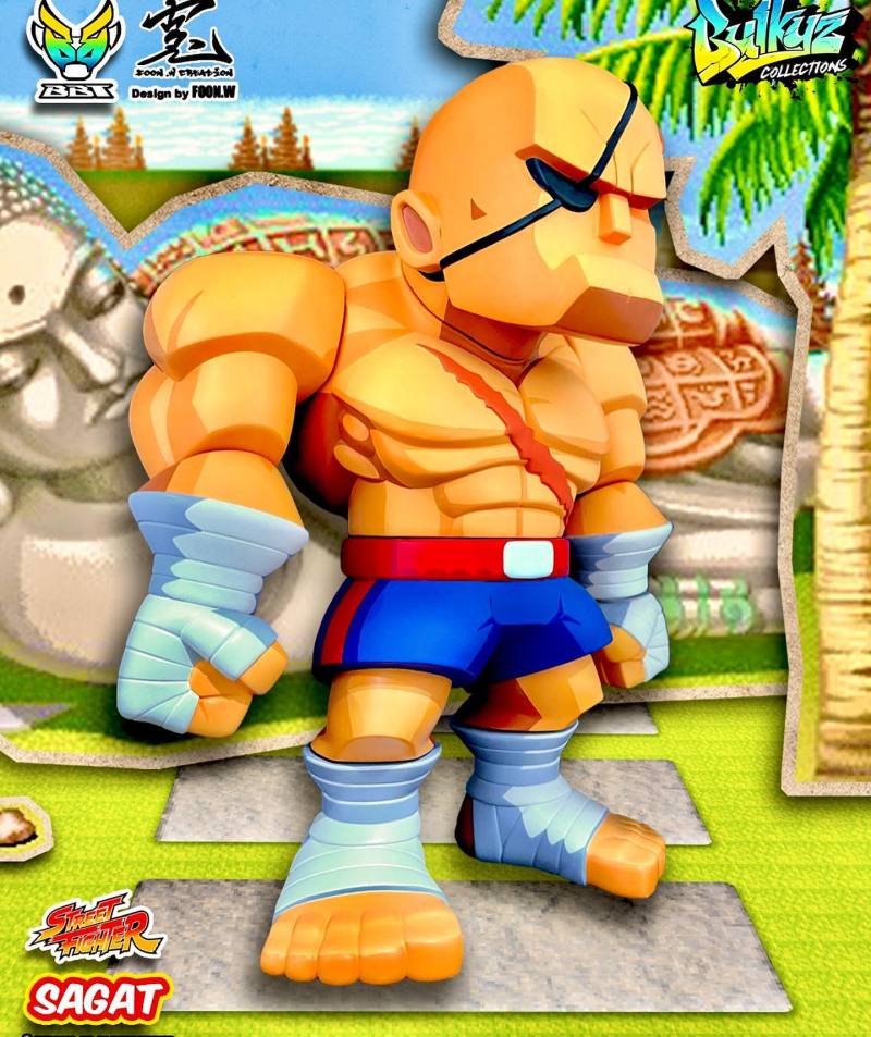 Street Fighter Bulkyz Collection Action Figure Sagat
