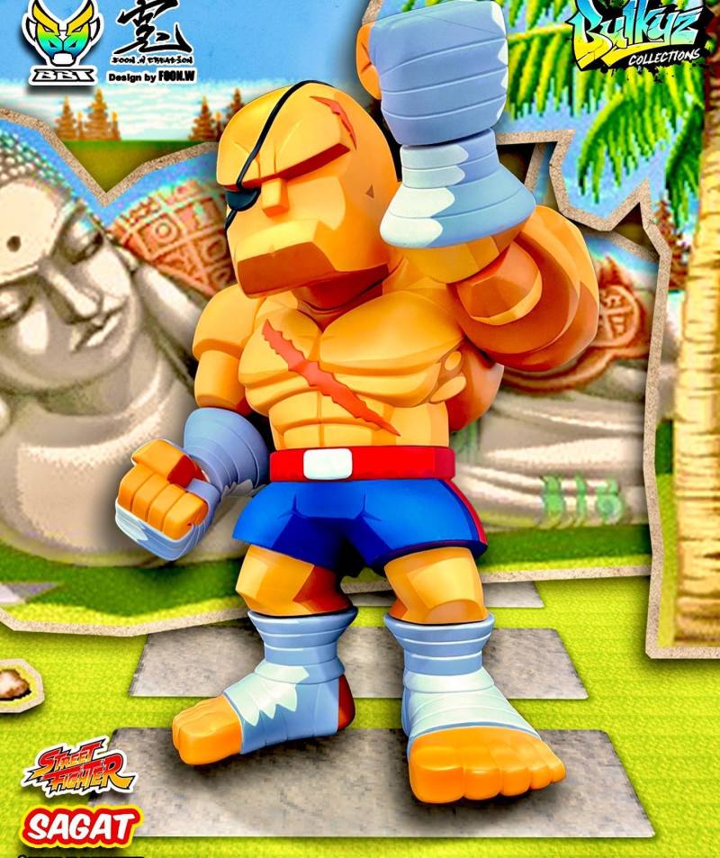Street Fighter Bulkyz Collection Action Figure Sagat