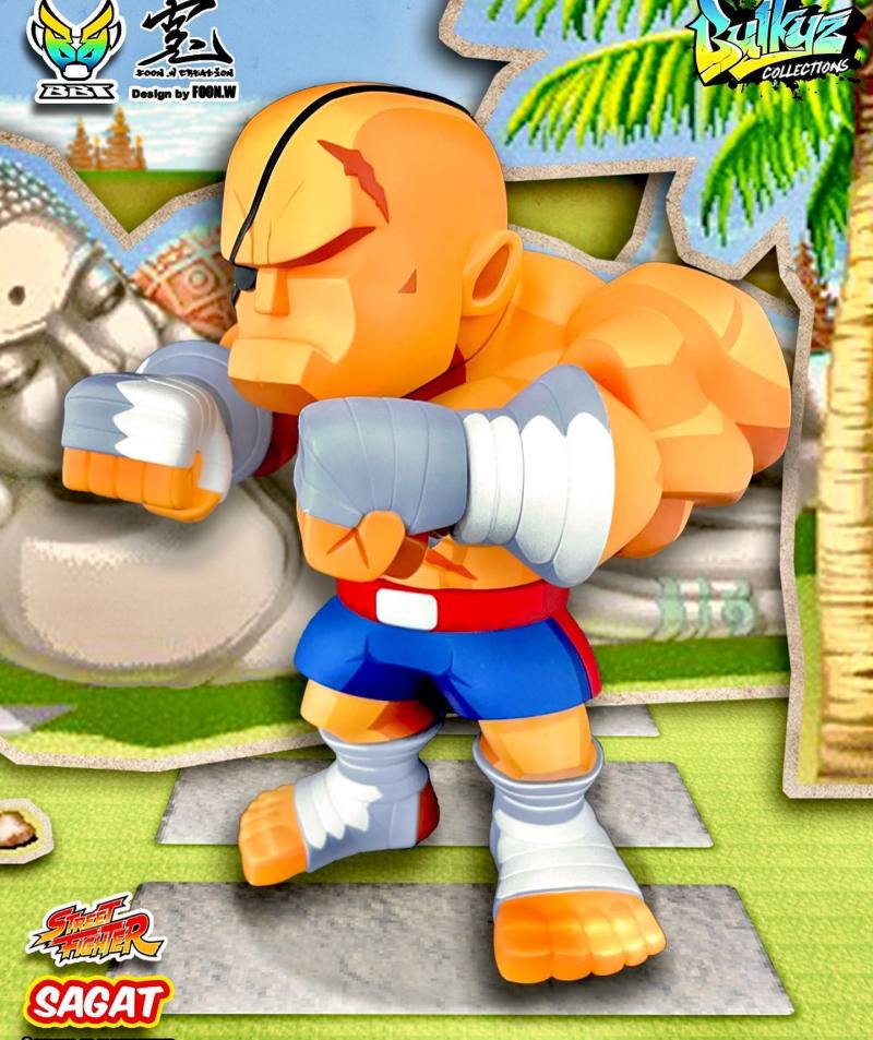 Street Fighter Bulkyz Collection Action Figure Sagat