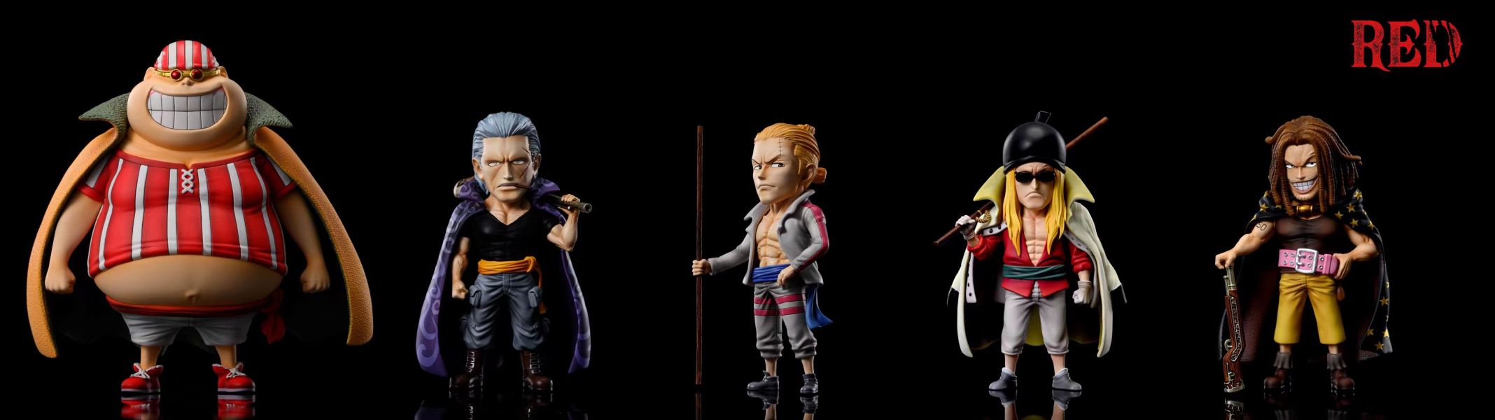 Red Hair Pirates Yasopp & Limejuice - ONE PIECE