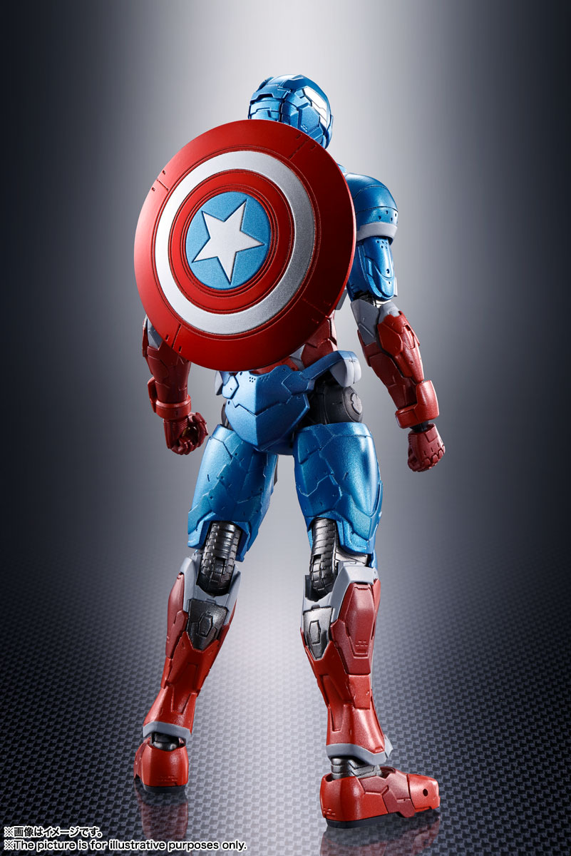 S.H.Figuarts Captain America (Tech on Avengers)