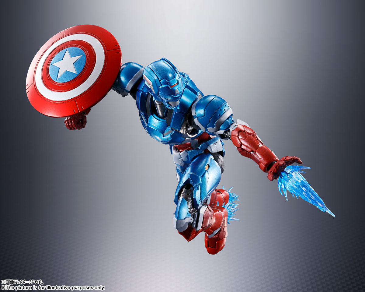 S.H.Figuarts Captain America (Tech on Avengers)