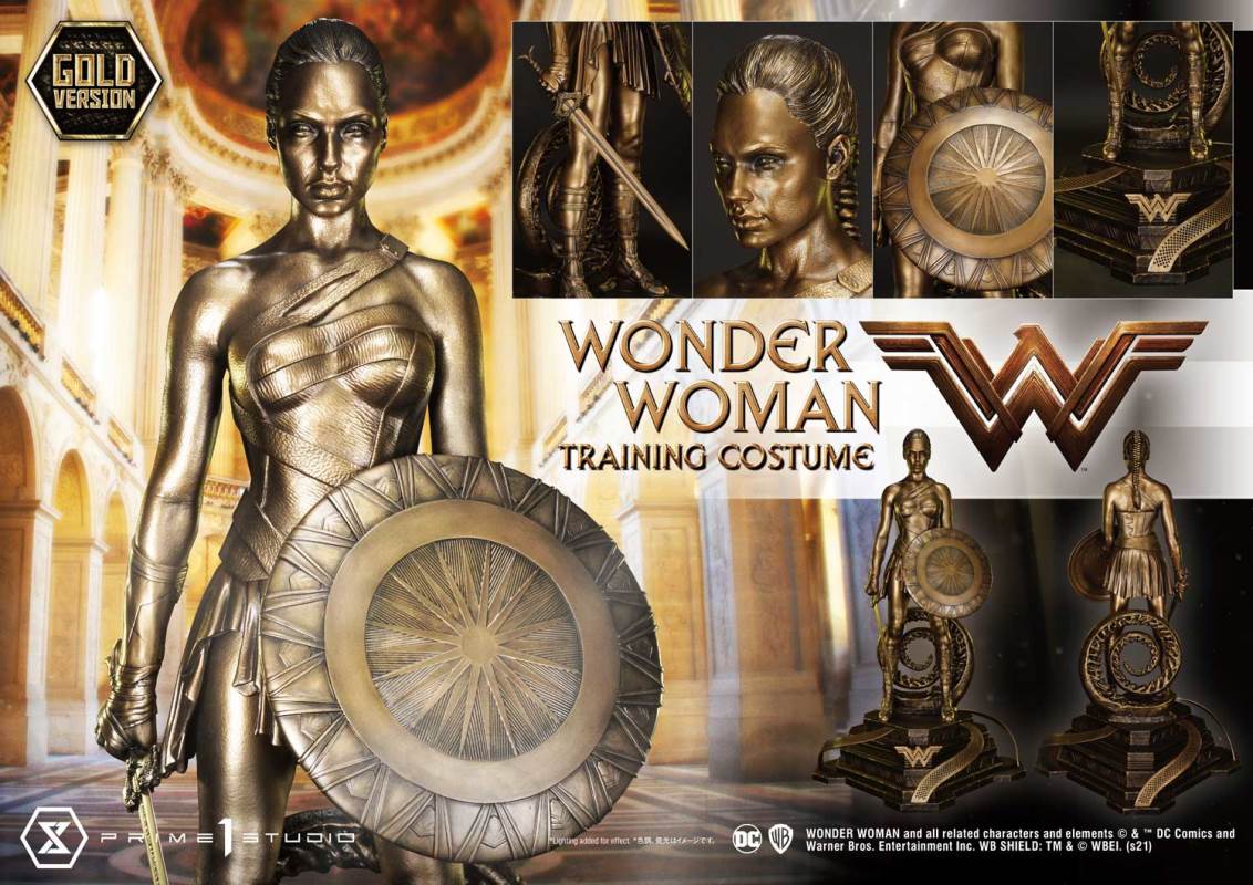 Wonder Woman Gold Sculpture Edition