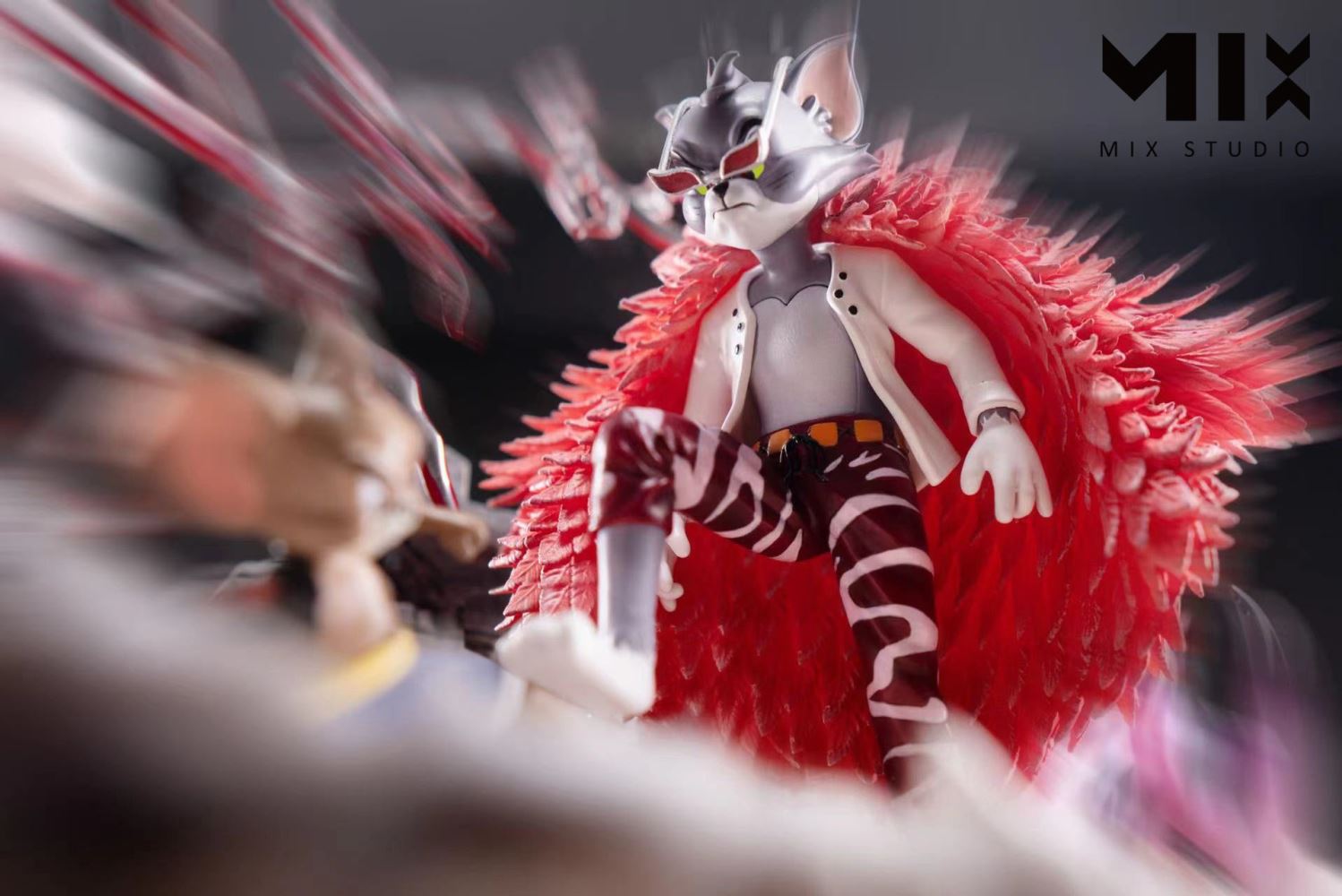 Dressrosa Arc Luffy Vs Doflamingo Fight Scene Cosplay Tom and Jerry