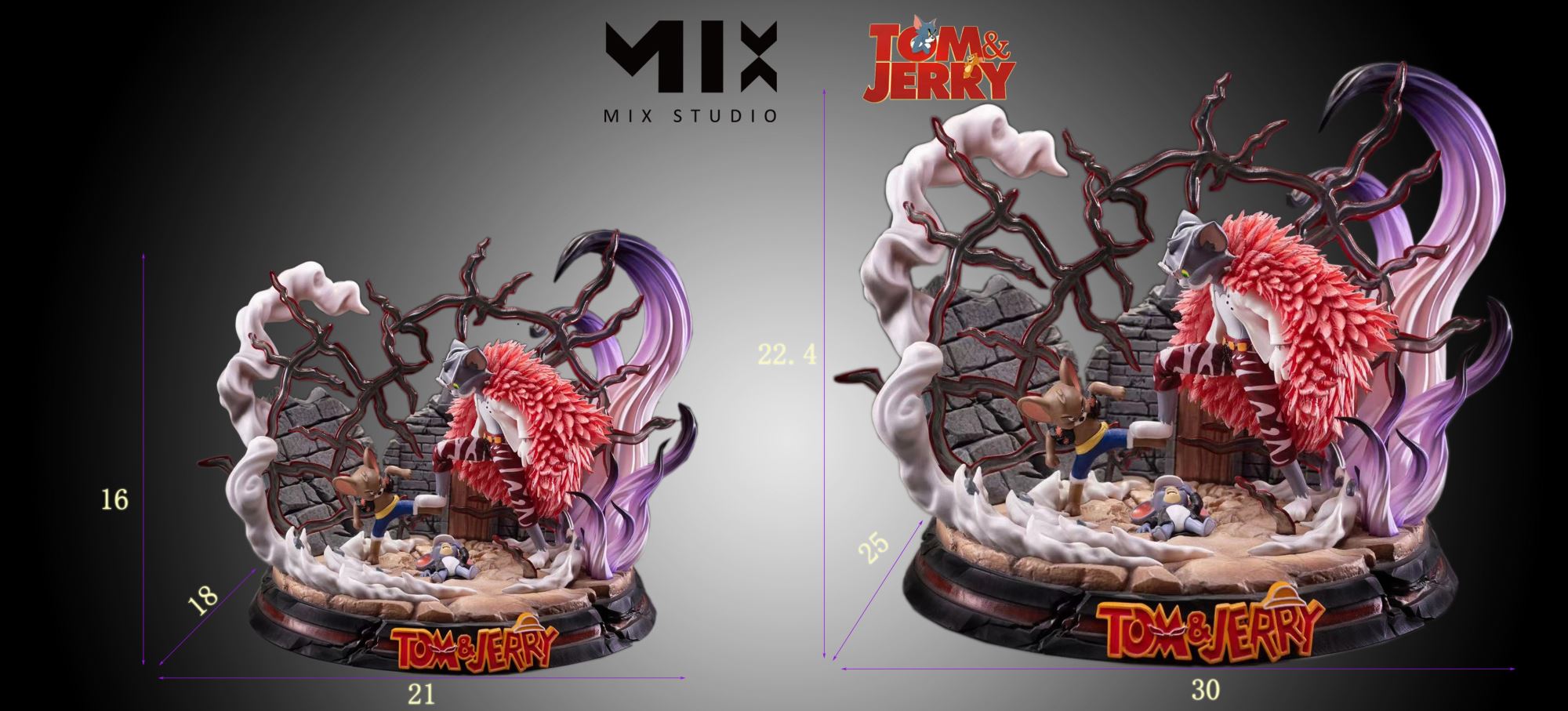 Dressrosa Arc Luffy Vs Doflamingo Fight Scene Cosplay Tom and Jerry